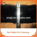 Para las tiras de la piel de la ropa / Rex Rabbit Fur Trimming